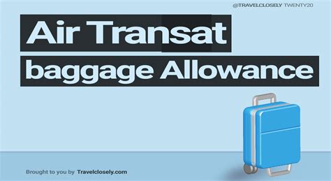 air transat baggage fees 2024.